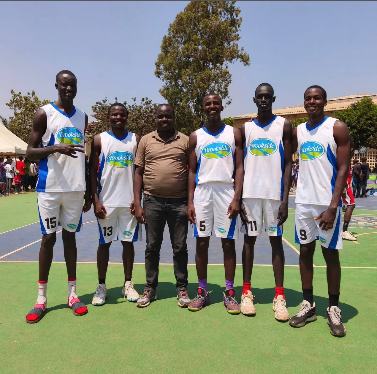 The Mang'u Panthers 2026 3x3 basketball crew